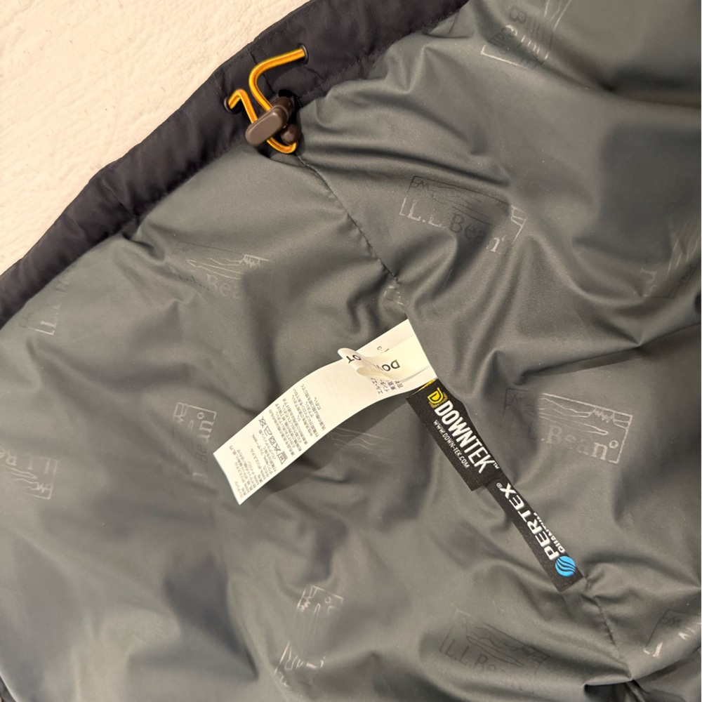 L.L. Bean Black DownTek Puffer Vest Water Repellent Down mountain classic - Picture 12 of 15